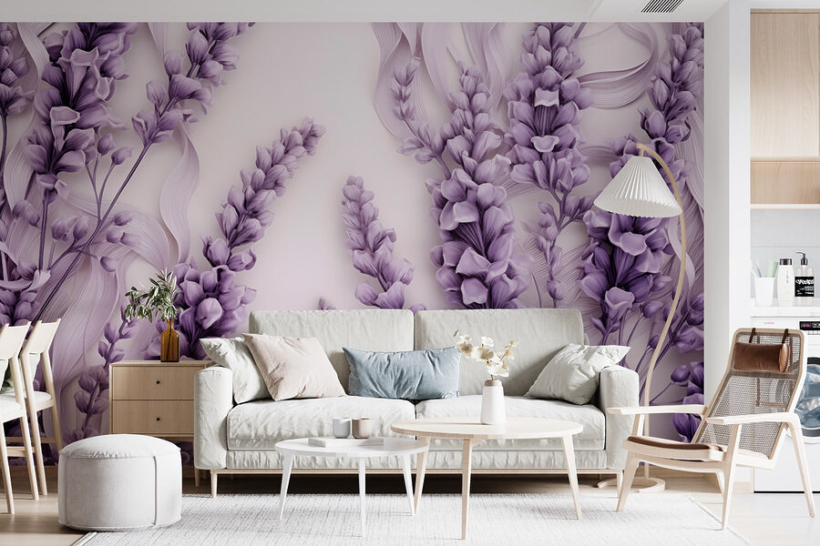 Group of purple flowers