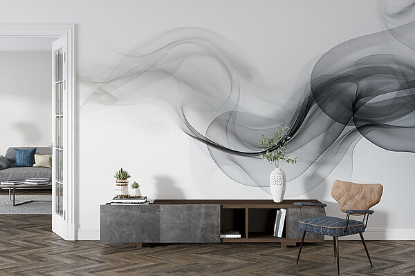 Black and white smoke Black and white smoke