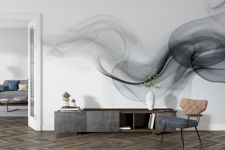 Black and white smoke Black and white smoke
