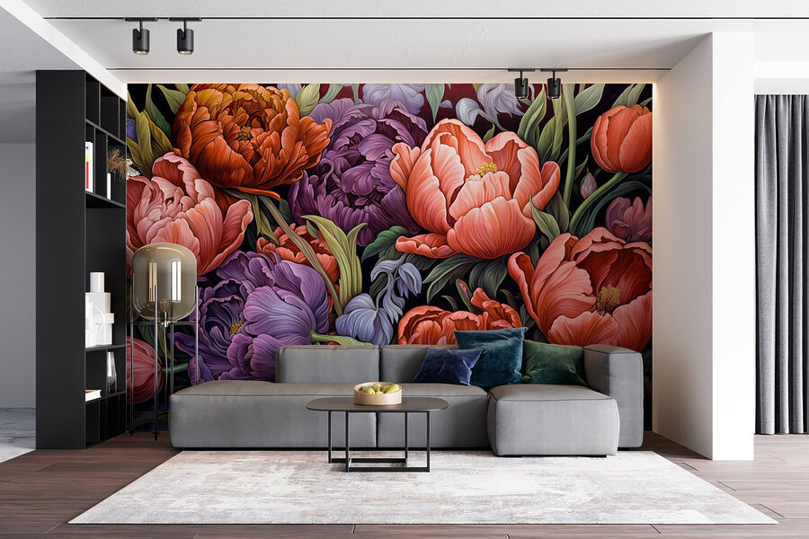 Vibrant blooms in rich colors Vibrant blooms in rich colors