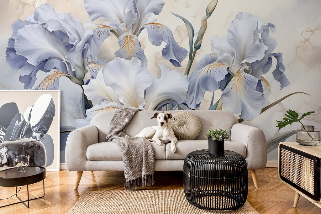 Beautiful blooms in soft hues