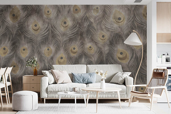 Wall murals Elegant patterns evoke a sense of whimsy (SKU: w08800) Wall murals Wall murals Elegant patterns evoke a sense of whimsy (SKU: w08800)