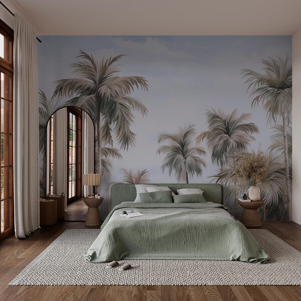 Group of palm trees Wall murals Group of palm trees