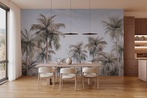 Group of palm trees Group of palm trees