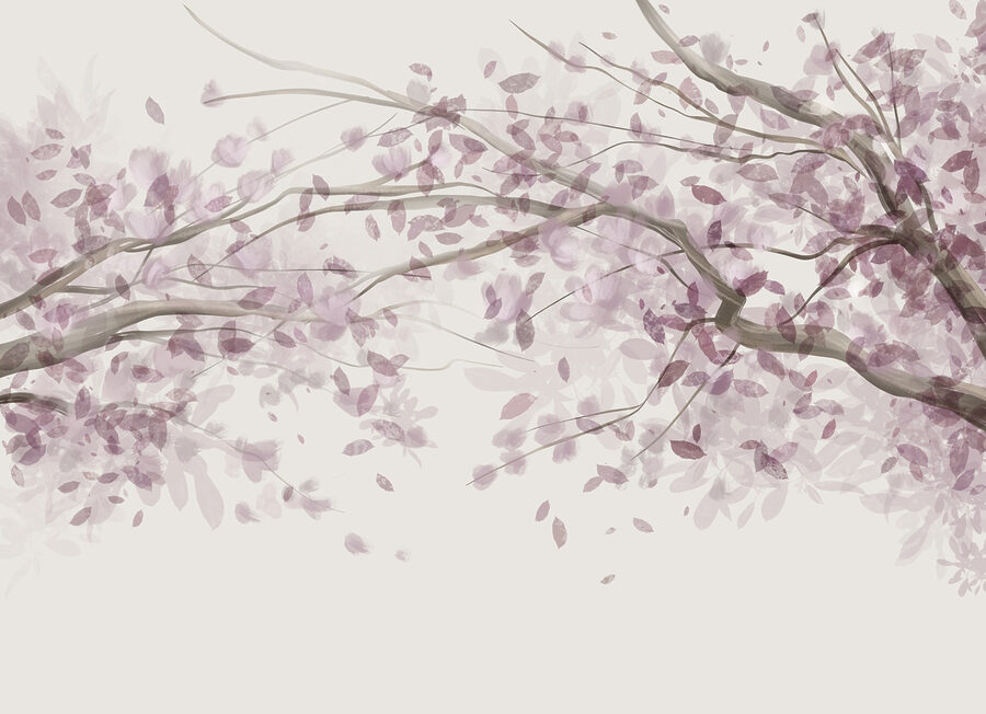 Wall murals Tree with purple leaves - Image 7