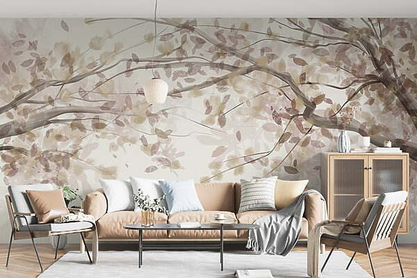 Tree branch with leaves Tree branch with leaves