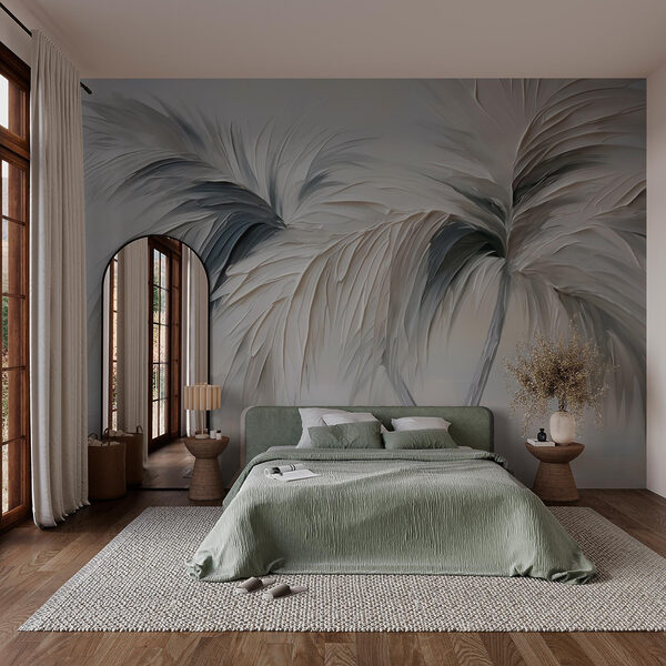 Painting of palm trees Painting of palm trees