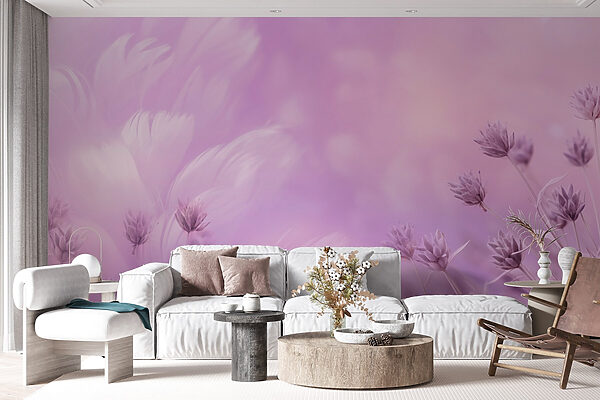 Soft petals in calming hues Soft petals in calming hues