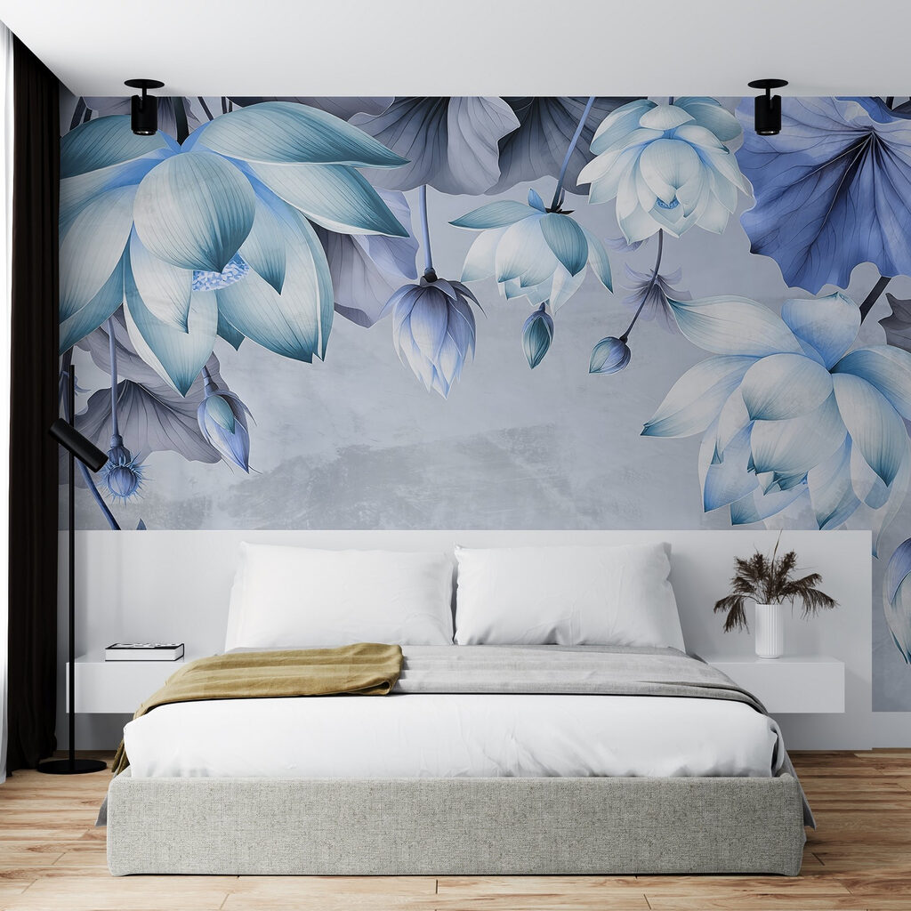 Delicate blooms in serene tones