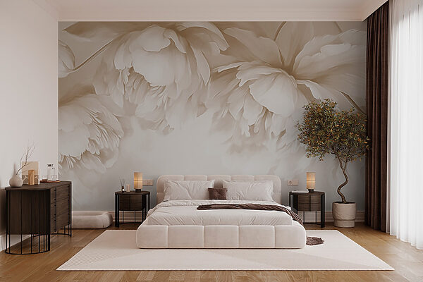 Delicate floral pattern in soft hues Delicate floral pattern in soft hues
