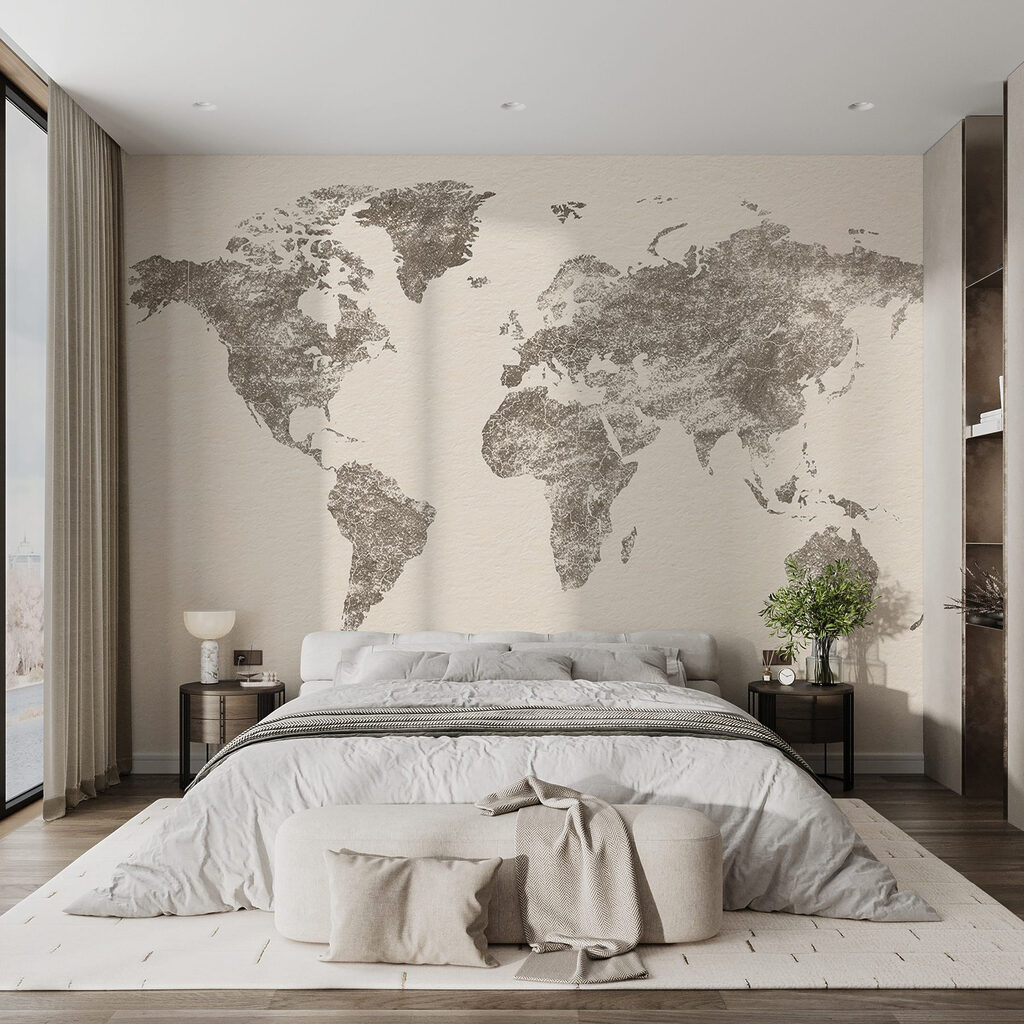 Map of the world Map of the world