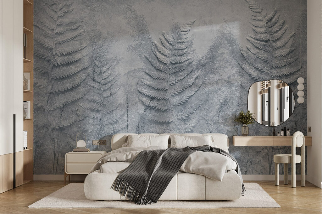 Group of fern leaves