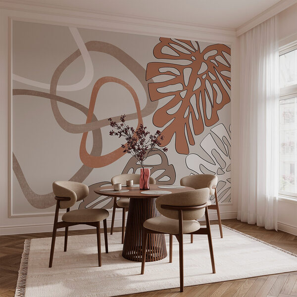 Elegant lines and organic shapes combined Elegant lines and organic shapes combined