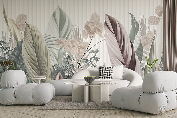Nature's tranquility in soft hues Nature's tranquility in soft hues