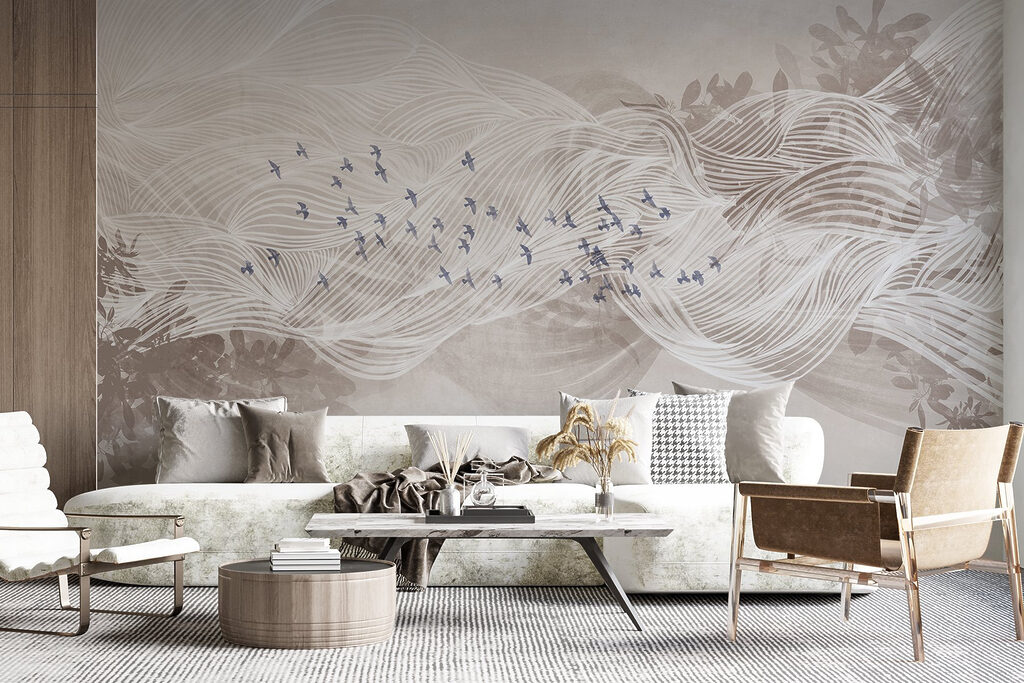 White and blue birds flying in the sky White and blue birds flying in the sky
