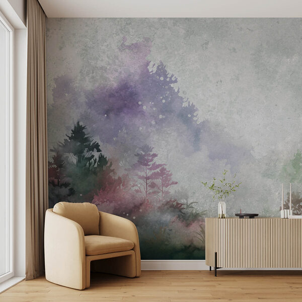 Painting of trees and plants Painting of trees and plants