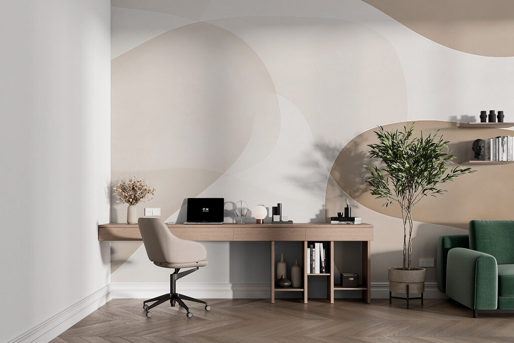 White and brown background White and brown background