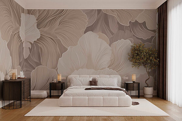 Soft petals in muted tones Soft petals in muted tones