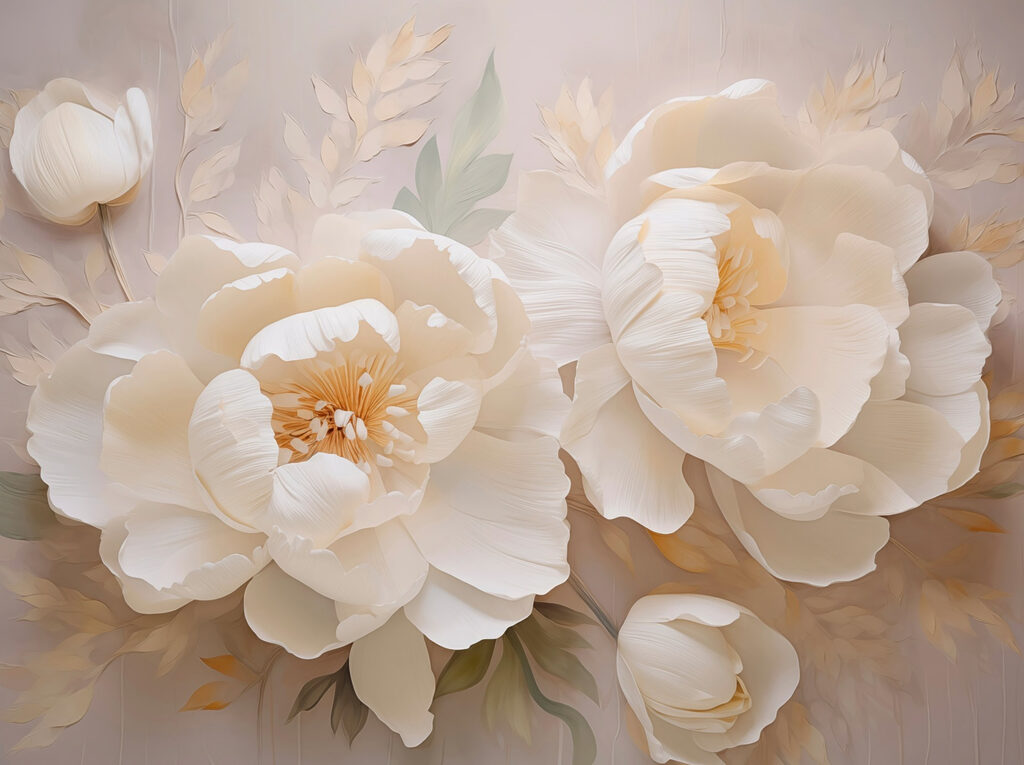 Elegant blooms adorned with soft petals