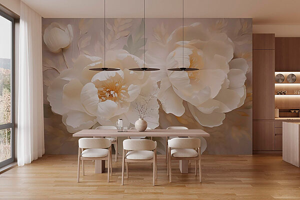 Elegant blooms adorned with soft petals