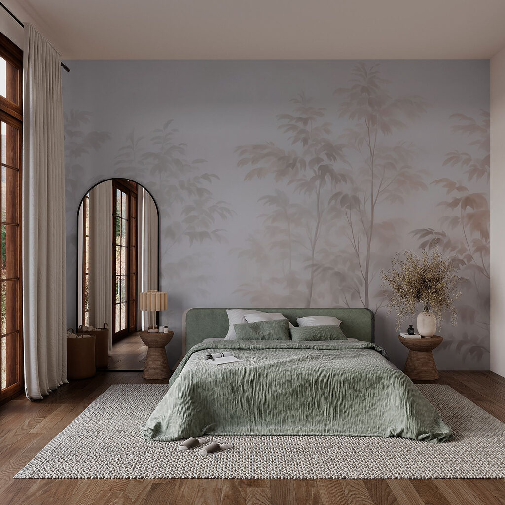 Trees in the fog Trees in the fog