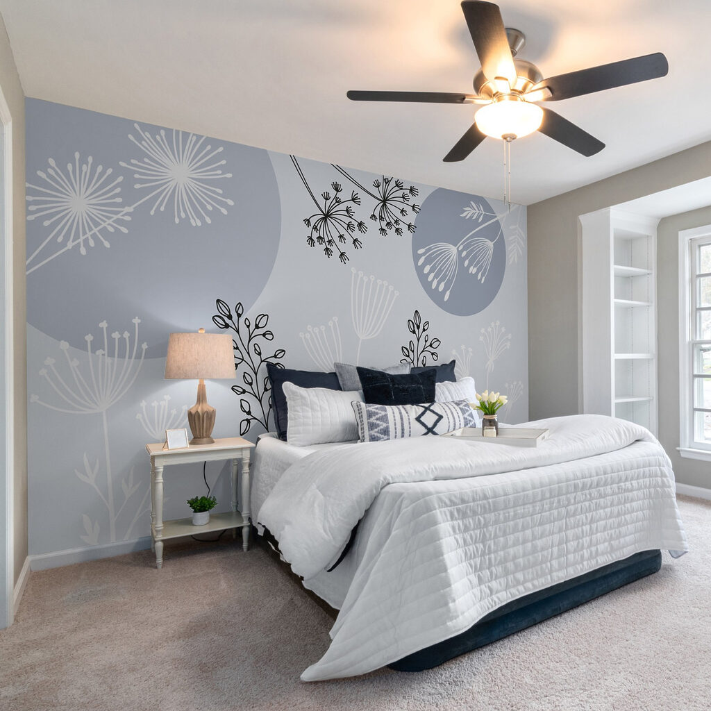 Drawing of flowers and plants