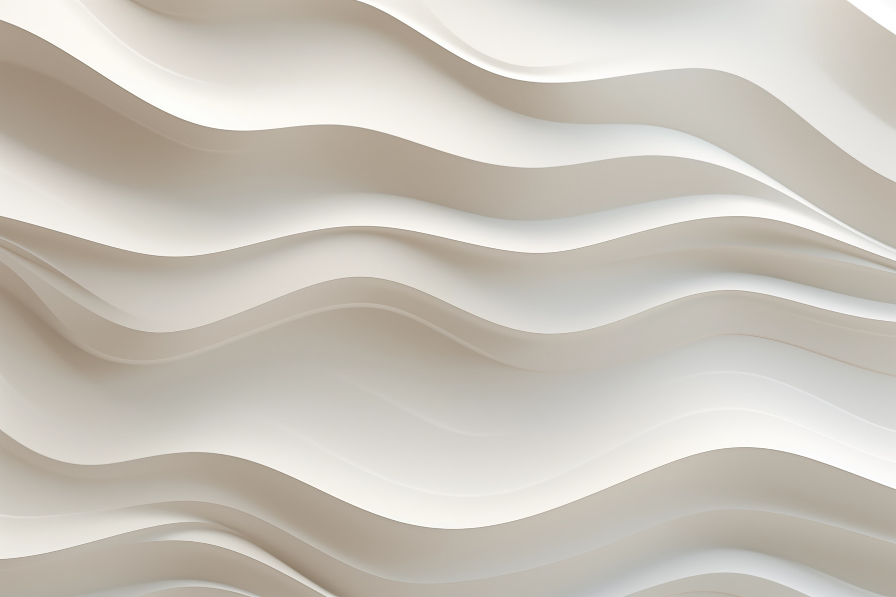 White wall with wavy lines White wall with wavy lines