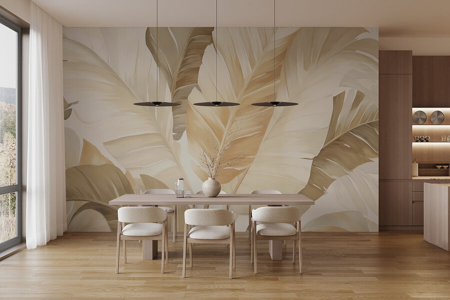 Wall murals Nature’s soft, warm color palette. - Image 3