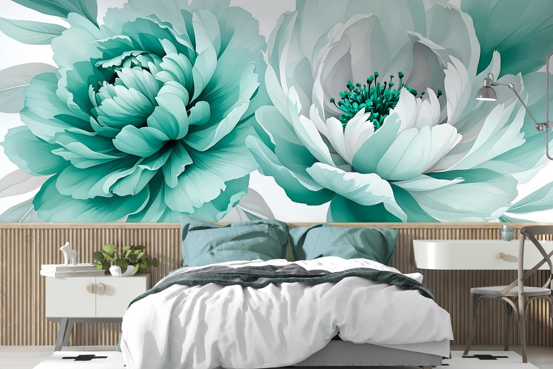 Floral elegance in soft hues