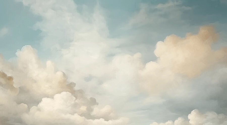 Wall murals Clouds in the sky - Image 4