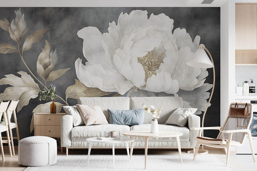 Elegant floral beauty in soft hues