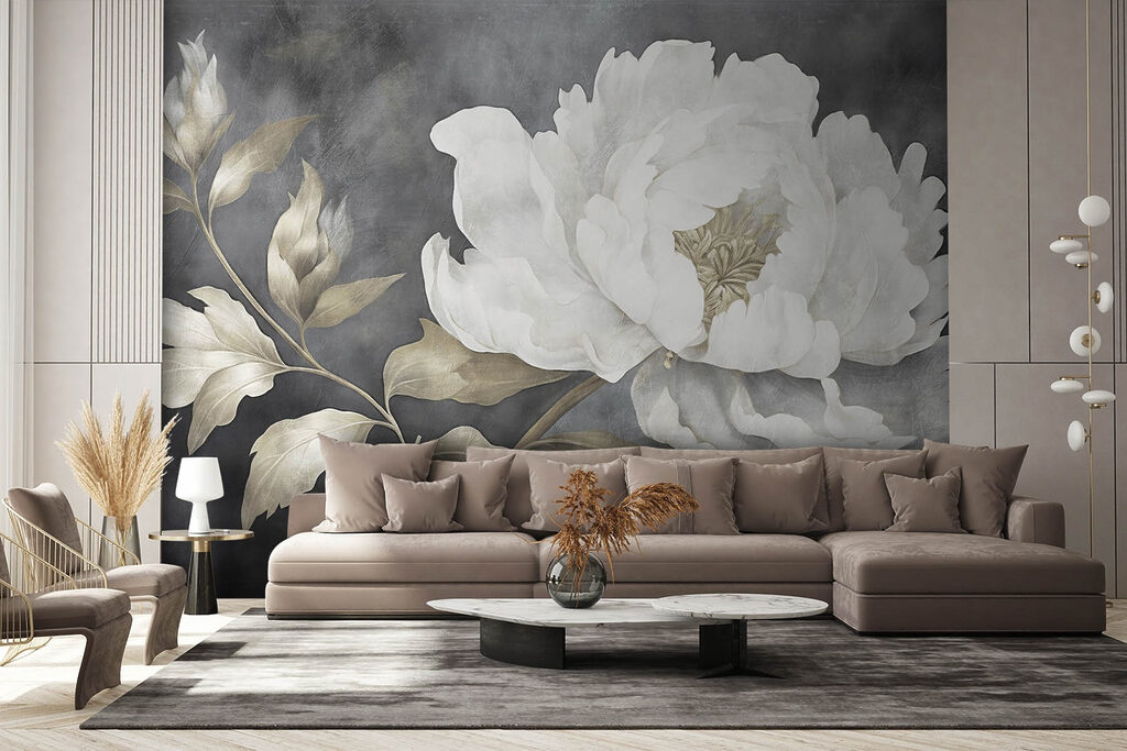 Elegant floral beauty in soft hues