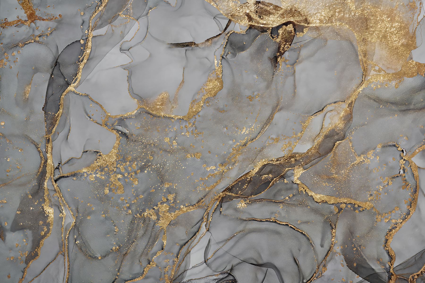 Elegant abstract fluid art design