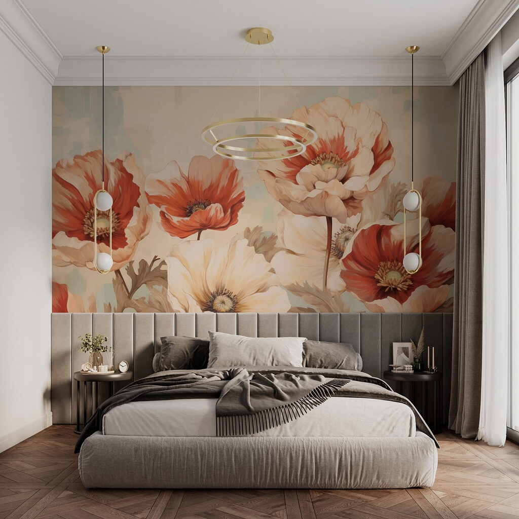 Bright blooms in soft tones Bright blooms in soft tones