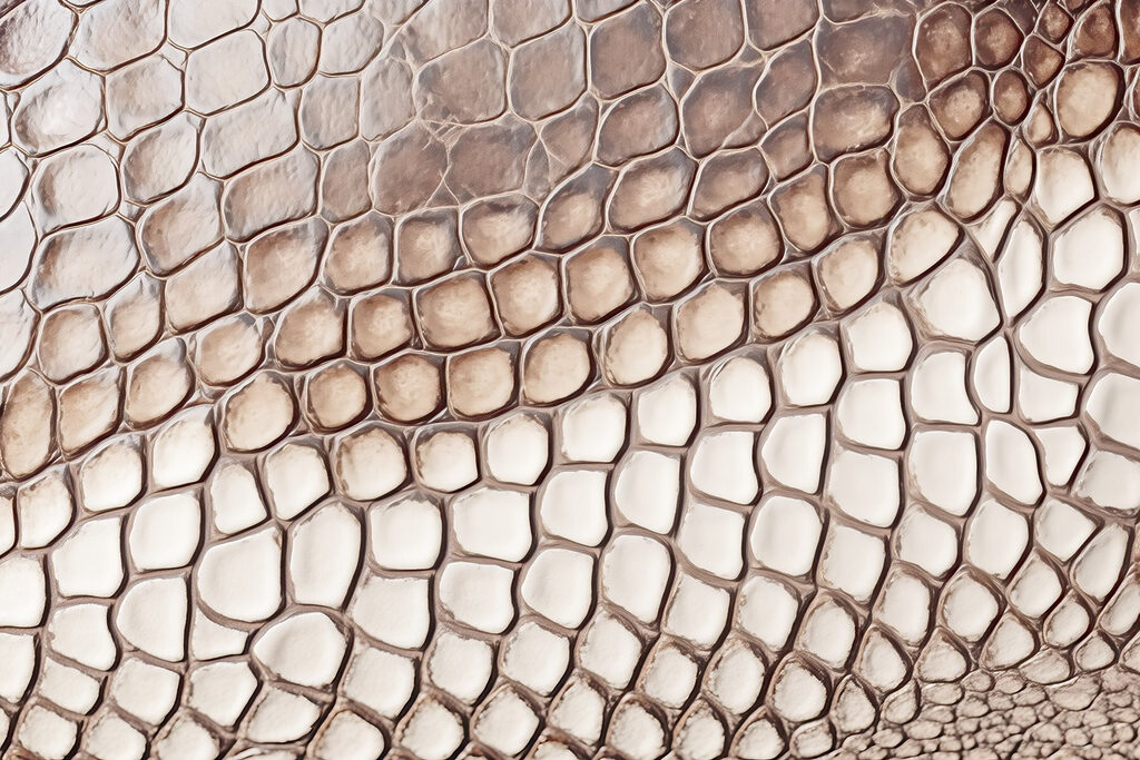 Textured reptilian skin pattern close-up Textured reptilian skin pattern close-up