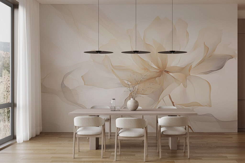 Delicate bloom in soft hues