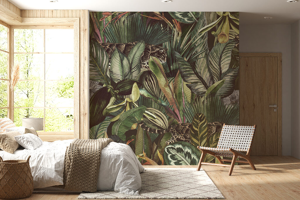 Pattern of tropical plants