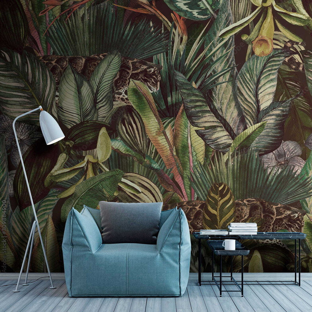 Pattern of tropical plants