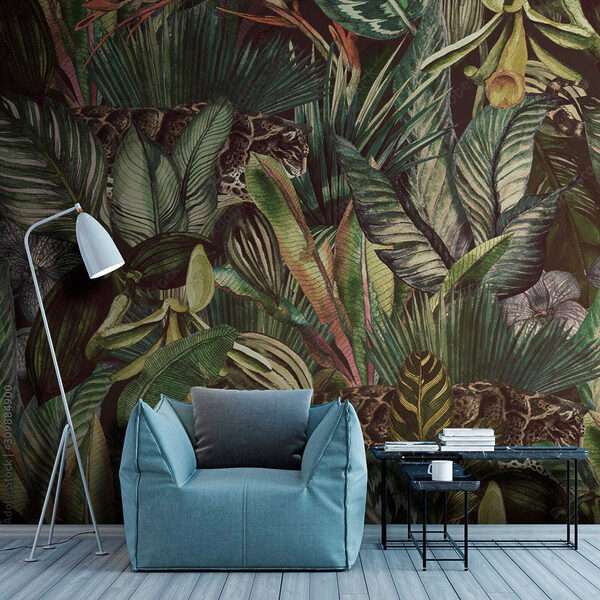 Pattern of tropical plants