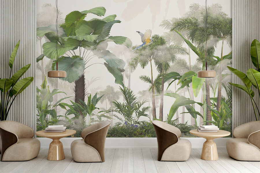 Wall murals Group of trees and plants - Image 5