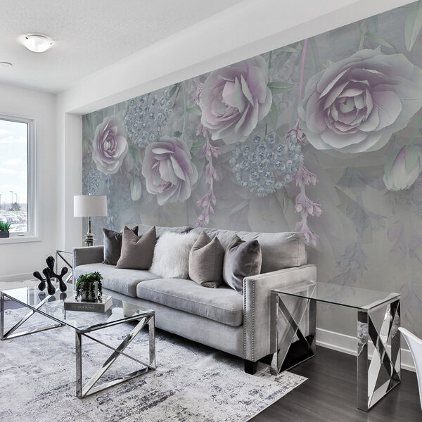 Delicate flowers in soft hues. Delicate flowers in soft hues.