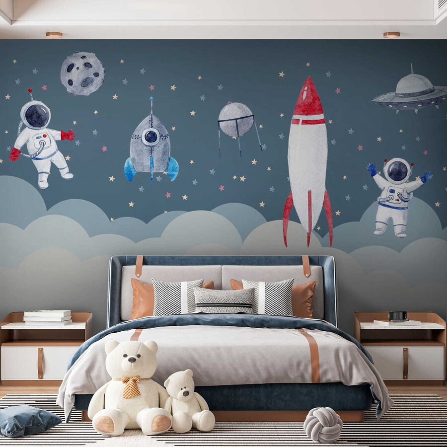 Wall murals Space shuttles and rockets in the sky - Image 8