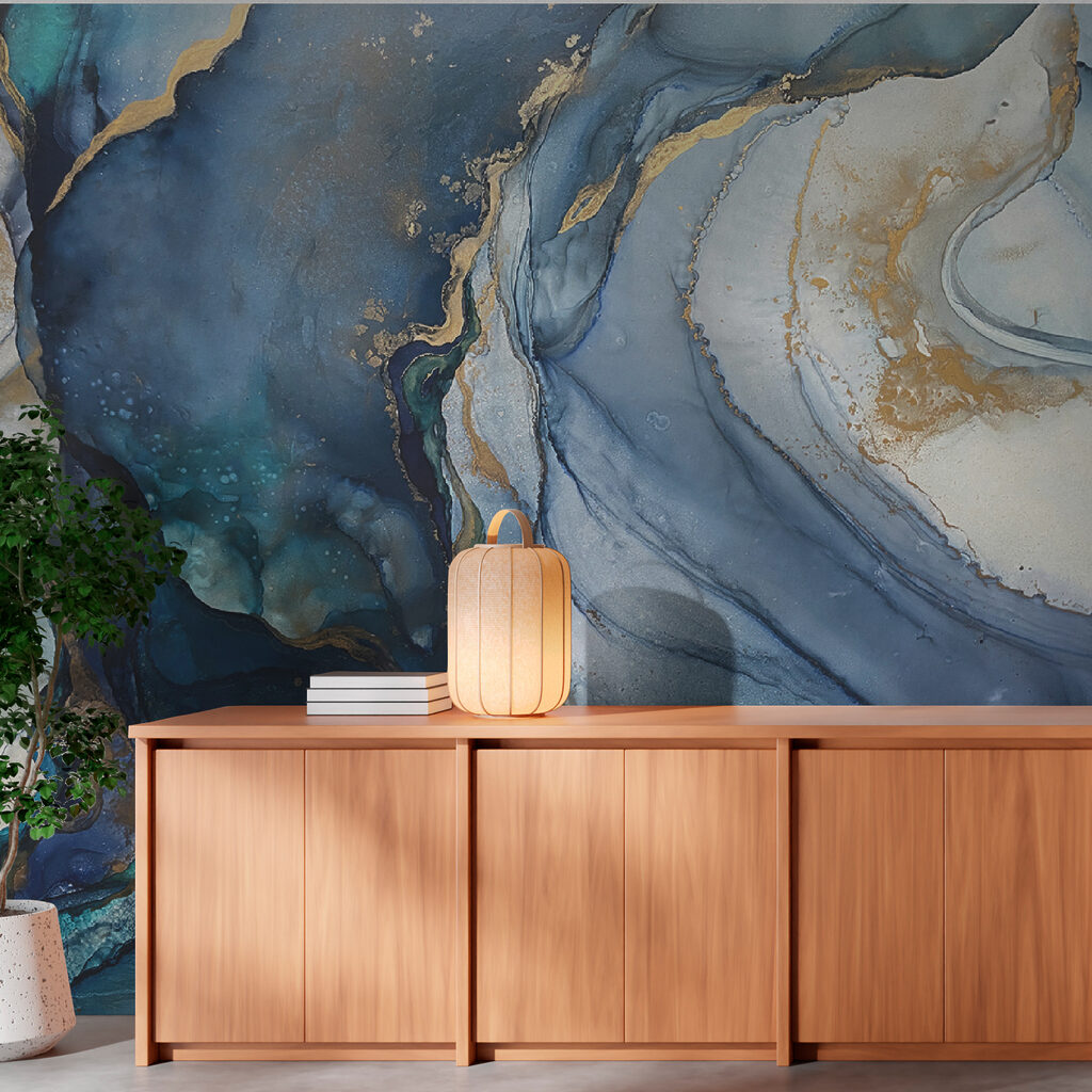 Azure waves embrace serene shores Azure waves embrace serene shores