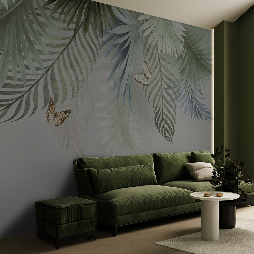 Group of butterflies on leaves Group of butterflies on leaves