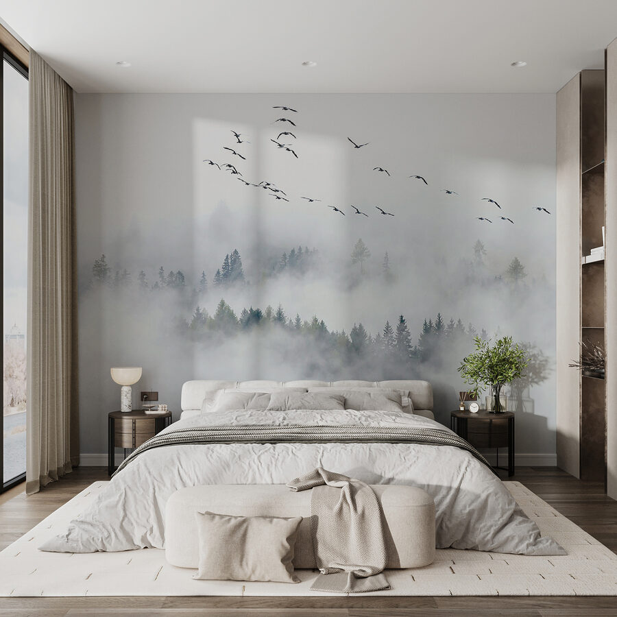 Birds flying in the sky Birds flying in the sky