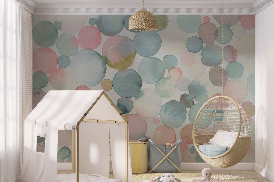 Group of colorful circles