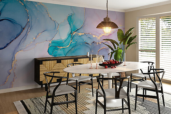 Serene abstract waves of cool colors. Serene abstract waves of cool colors.