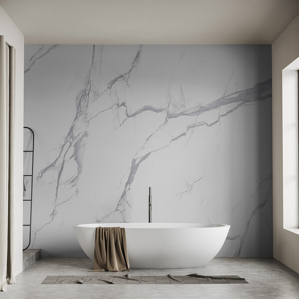 White marble with cracks White marble with cracks