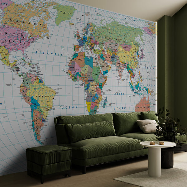 Map of the world Map of the world