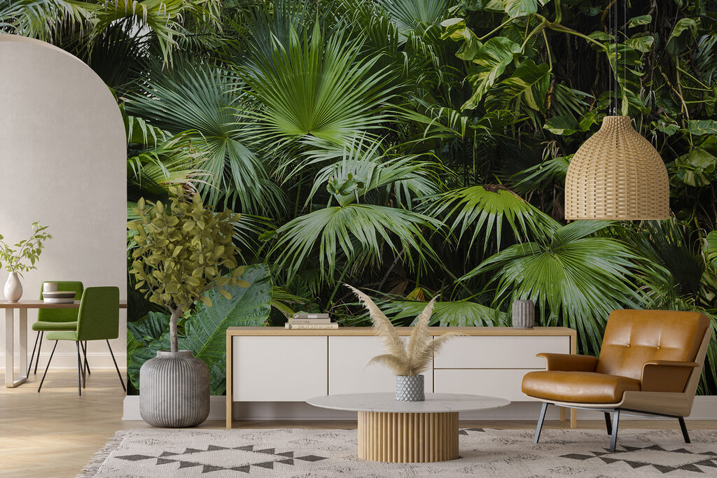 Group of green leaves